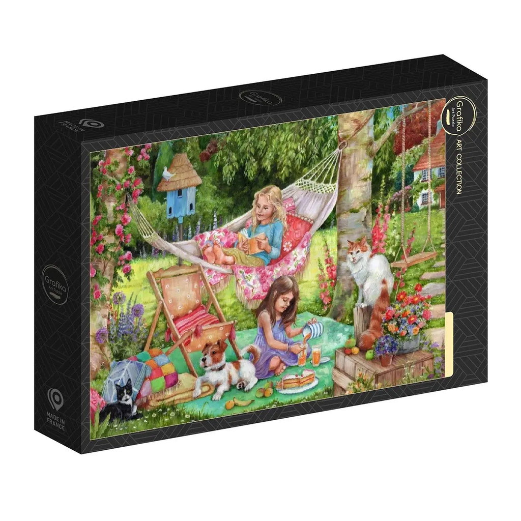 Box, turned right: Summer Day - 1000 Piece Jigsaw Puzzle (Grafika)