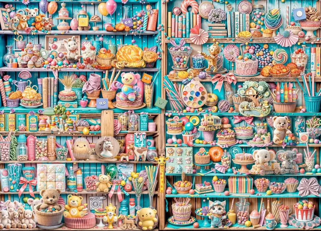 Artwork: The Workshop of Little Joys - 1500 Piece Jigsaw Puzzle (Grafika)
