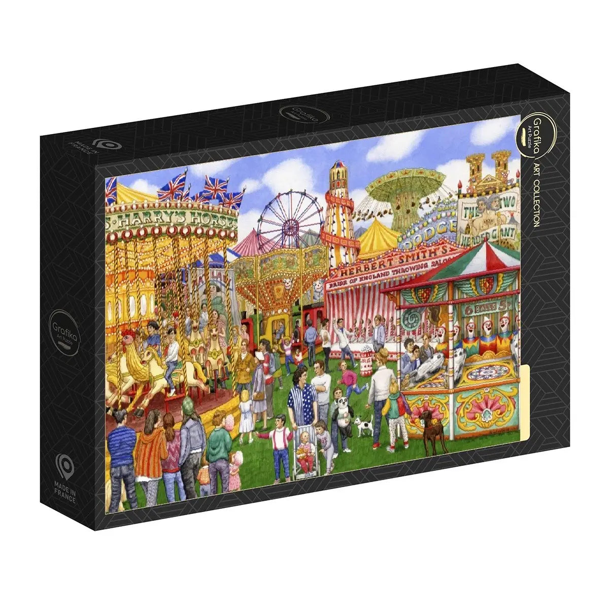 Box, turned left: Fairground - 1000 Piece Jigsaw Puzzle (Grafika)
