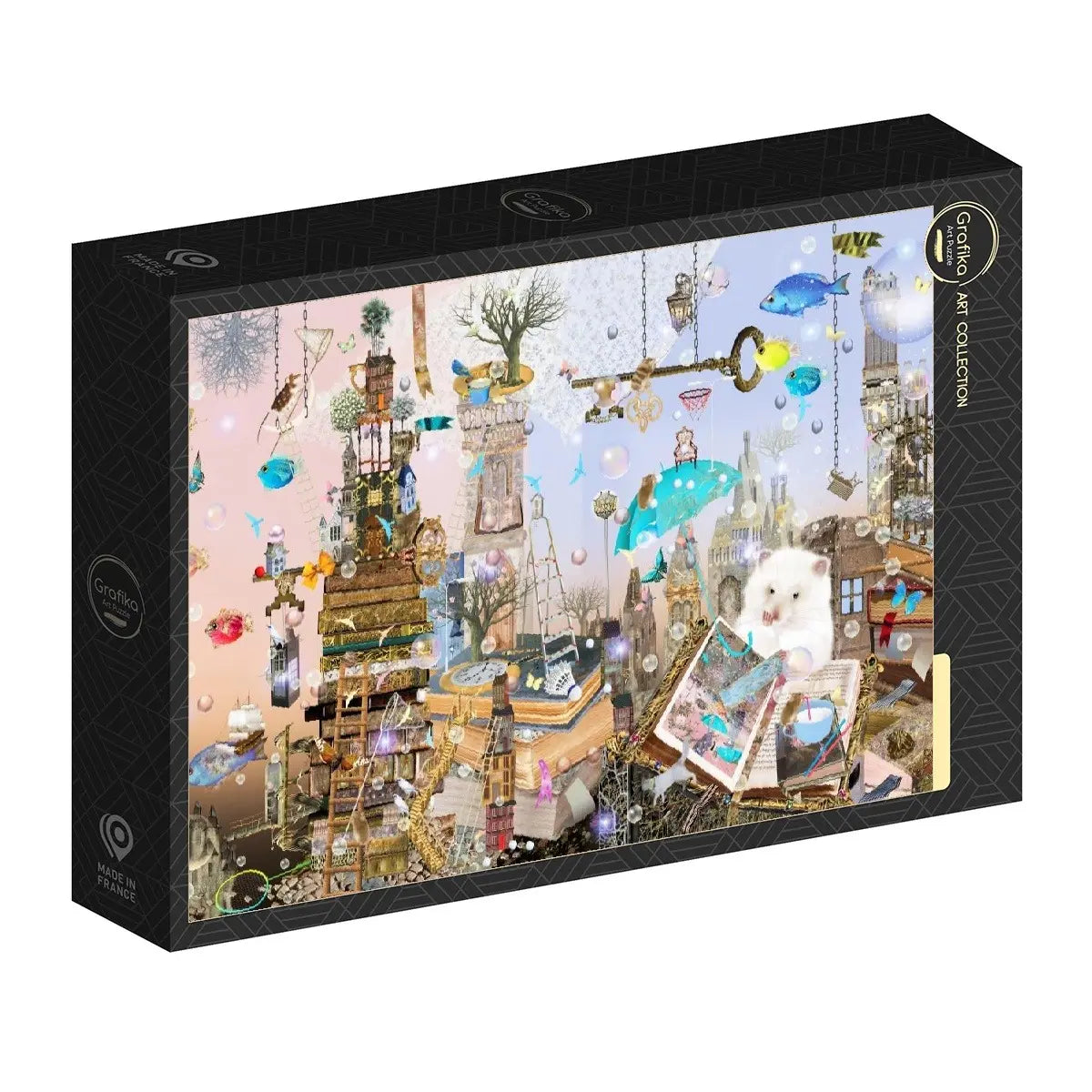 Box, turned right: Immerse Yourself in Reading - 500 Piece Jigsaw Puzzle (Grafika)