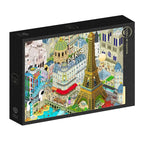 Box, turned right: This is Paris - 1000 Piece Jigsaw Puzzle (Grafika)