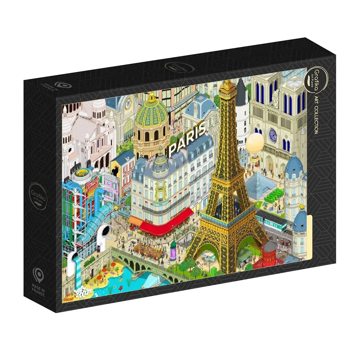 Box, turned right: This is Paris - 1000 Piece Jigsaw Puzzle (Grafika)