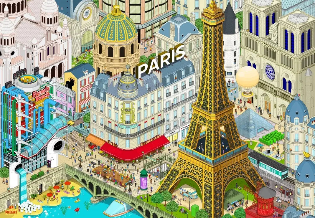 Artwork: This is Paris - 1000 Piece Jigsaw Puzzle (Grafika)
