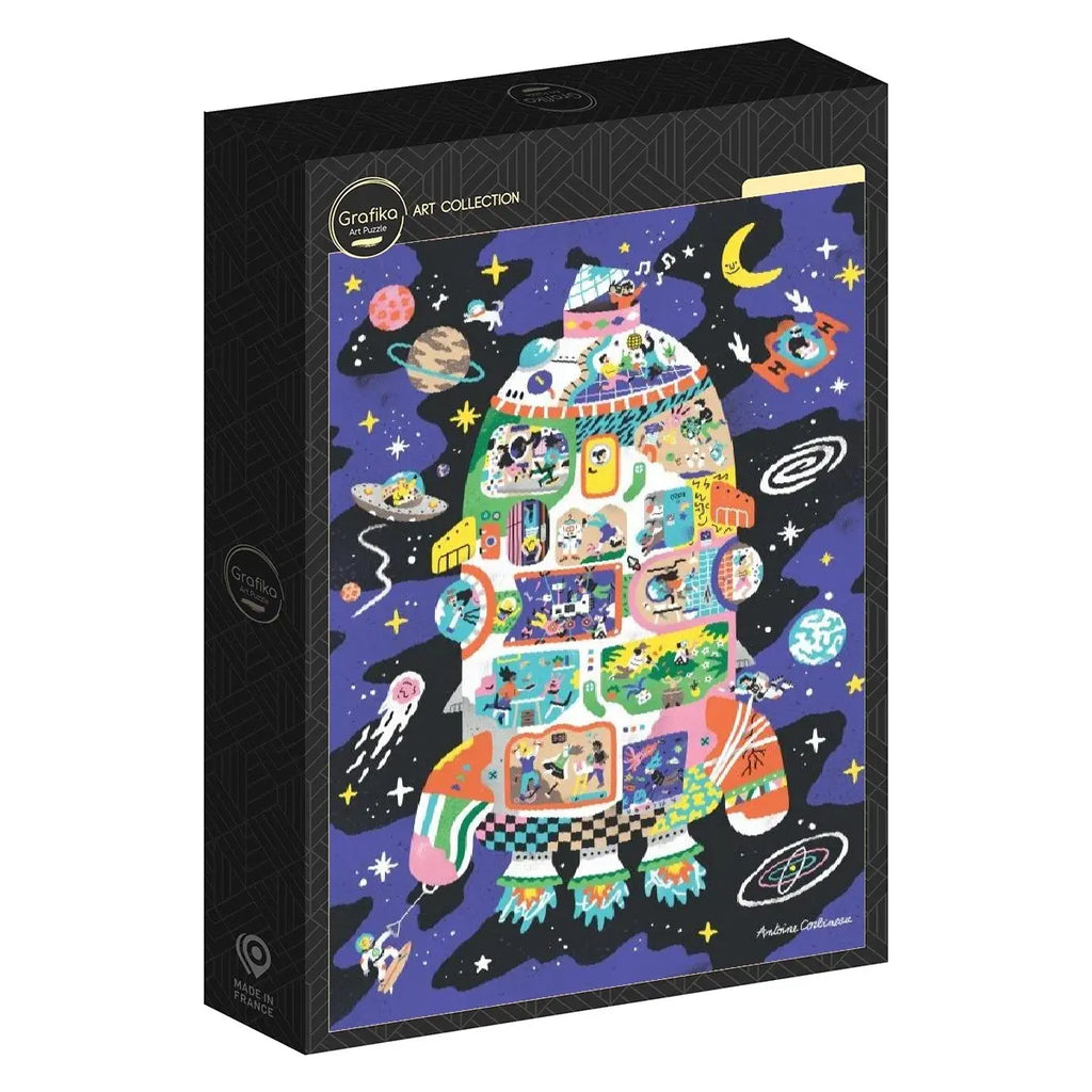Box, turned right: Rocket House - 1000 Piece Jigsaw Puzzle (Grafika)