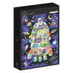 Box, turned right: Rocket House - 1000 Piece Jigsaw Puzzle (Grafika)