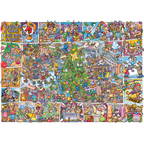 Jokesaw: Crackers for Christmas by Phil Dobson – 1000 Piece Jigsaw Puzzle (Gibsons)