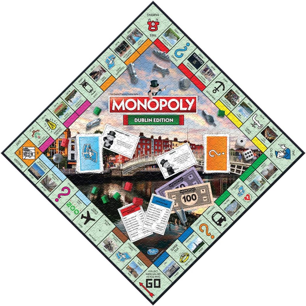 Dublin Monopoly - 1000 Piece Jigsaw Puzzle