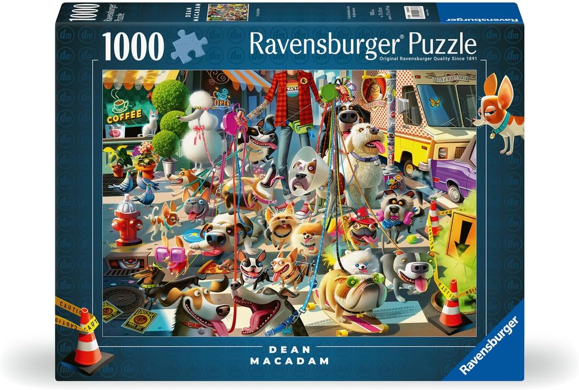 Ravensburger - The Dog Walker - 1000 Piece Jigsaw Puzzle