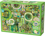 Green - 1000 Piece Jigsaw Puzzle (Cobble Hill)