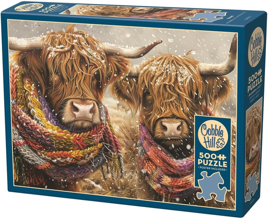 Brrr! - 500 Piece Jigsaw Puzzle with Poster (Cobble Hill)