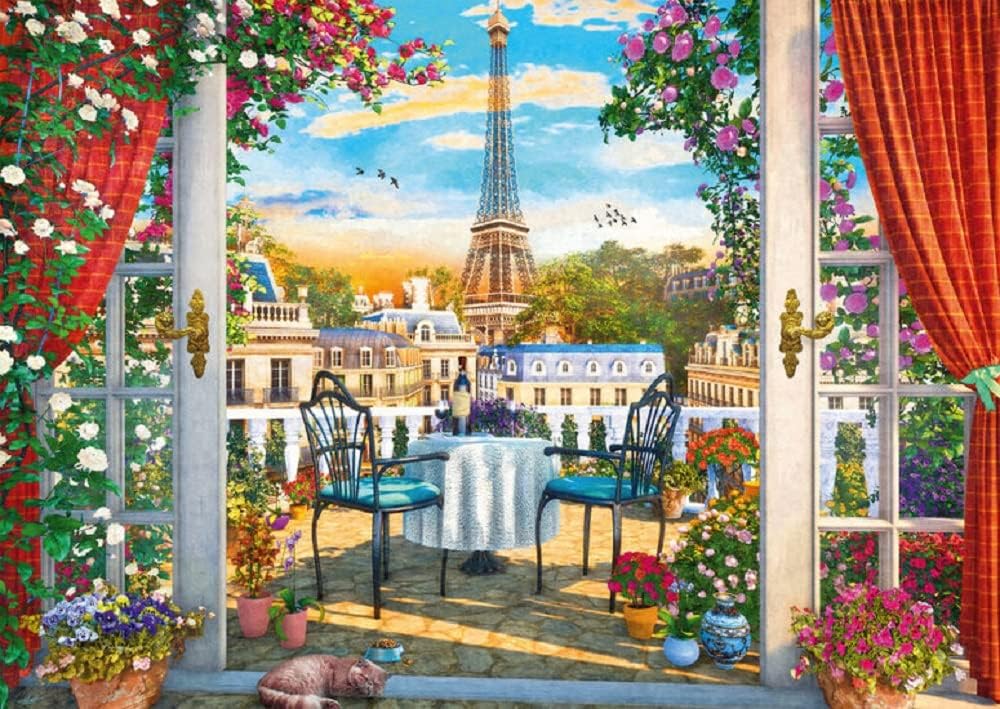 A Terrace in Paris – 1000 Piece Jigsaw Puzzle (Schmidt)