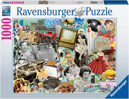 Ravensburger - The 50s - 1000 Piece Jigsaw Puzzle