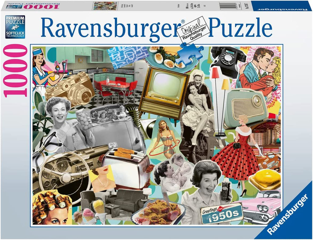 The 50s – 1000 Piece Jigsaw Puzzle (Ravensburger)