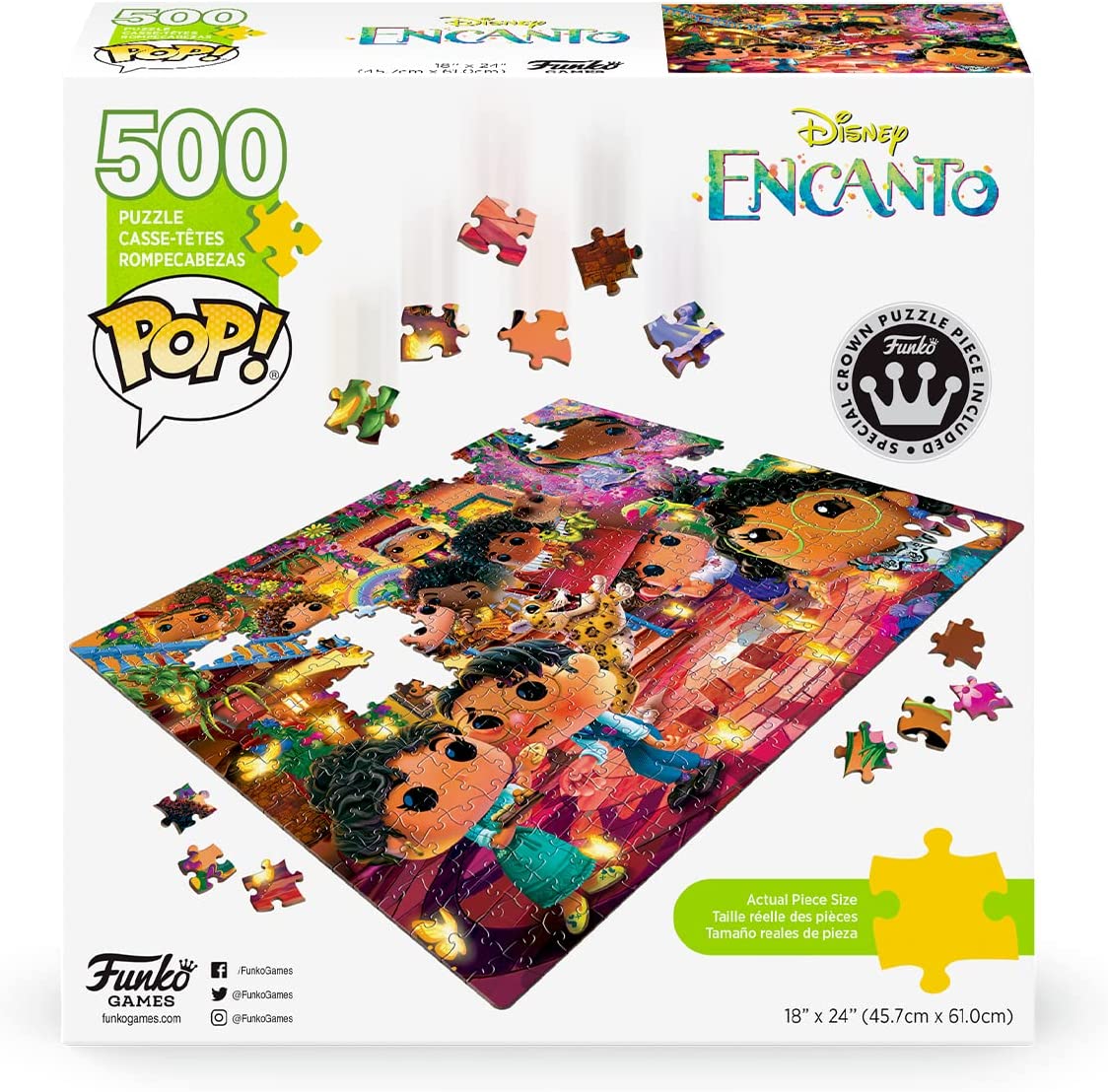 Disney Encanto – 500 Piece Jigsaw Puzzle (Pop! Puzzles)