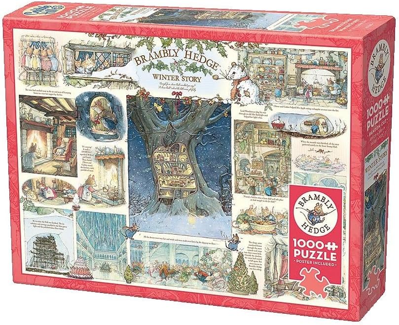 Brambly Hedge Winter Story 1000 Piece Jigsaw Puzzle by Jill Barklem (Cobble Hill)