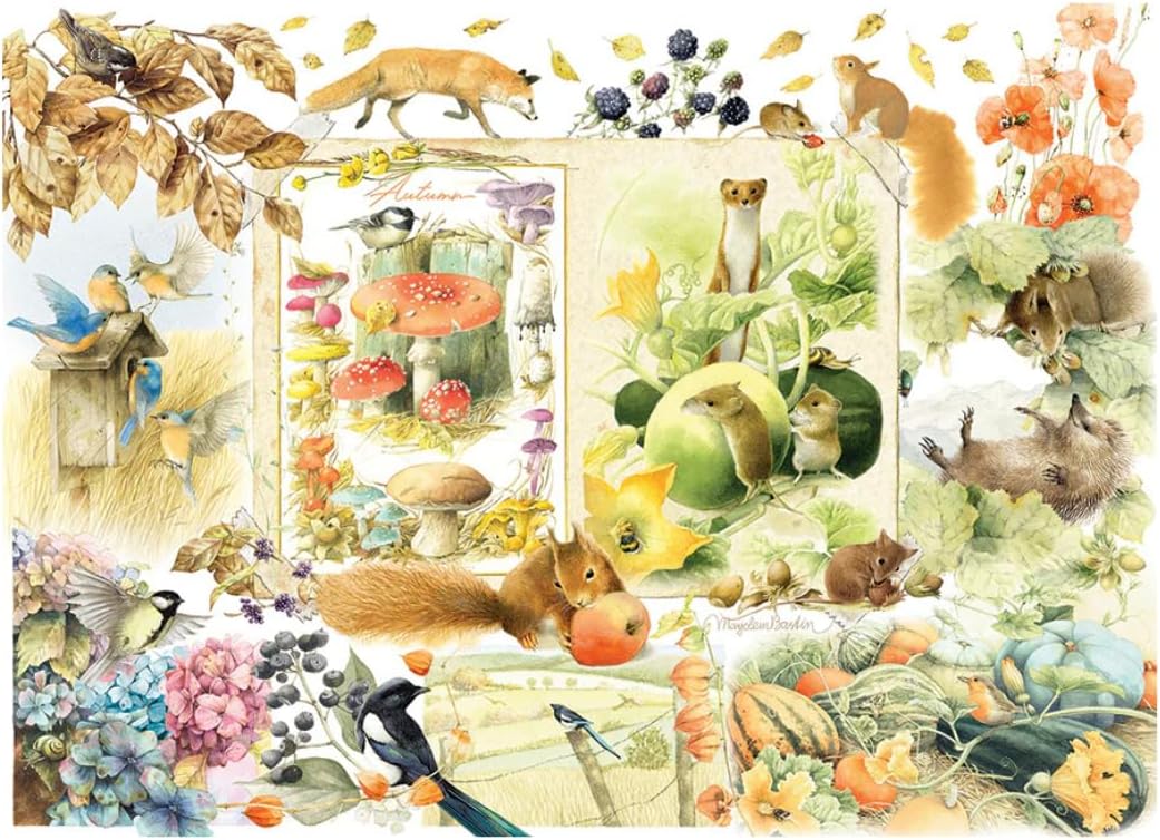 Nature Journal: Autumn by Cobble Hill - 1000 Piece Jigsaw Puzzle