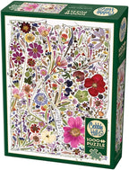 Flower Press: Spring - 1000 Piece Jigsaw Puzzle (Cobble Hill)