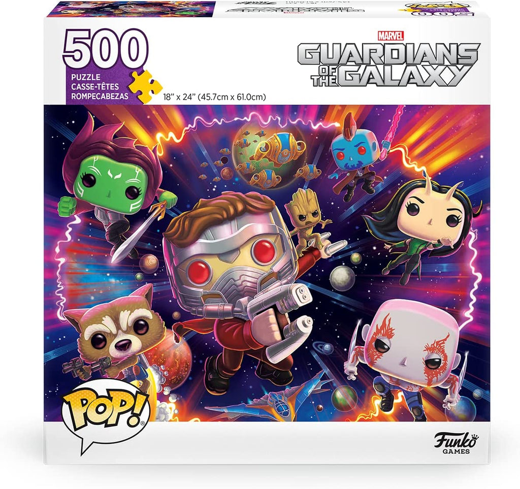 Marvel Guardians of the Galaxy – 500 Piece Jigsaw Puzzle (Pop! Puzzles)