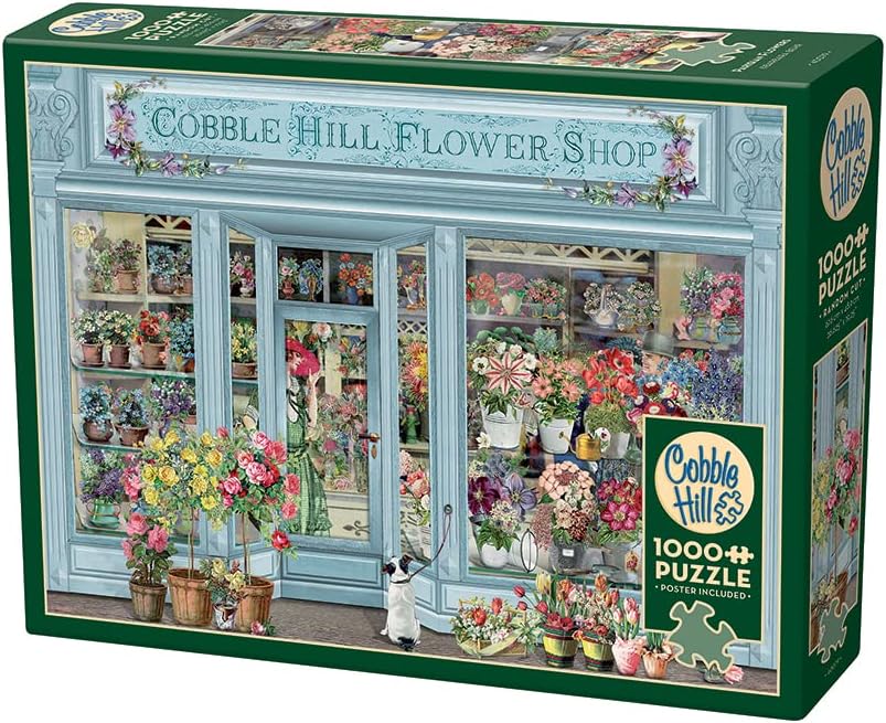Parisian Flowers - 1000 Piece Jigsaw Puzzle by Barbara Behr (Cobble Hill)