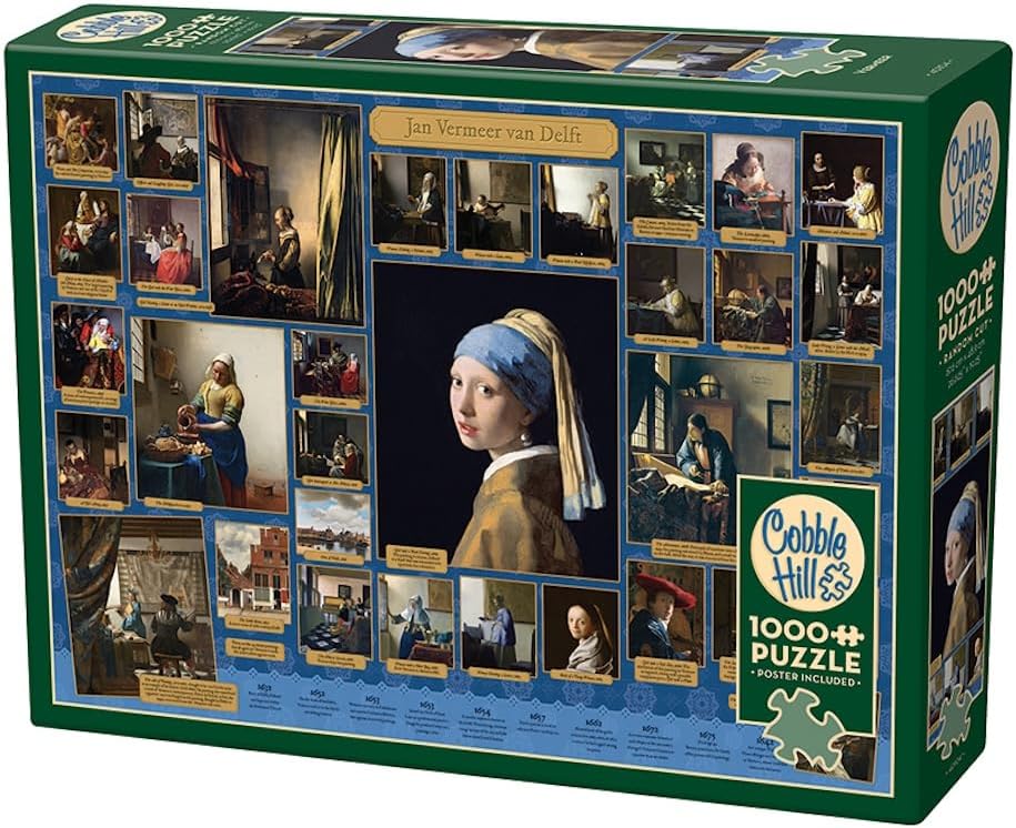 Vermeer - 1000 Piece Jigsaw Puzzle (Cobble Hill)