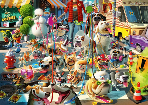 The Dog Walker – 1000 Piece Jigsaw Puzzle (Ravensburger)