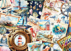 Seashore Sketchbook - 1000 Piece Jigsaw Puzzle (Cobble Hill)