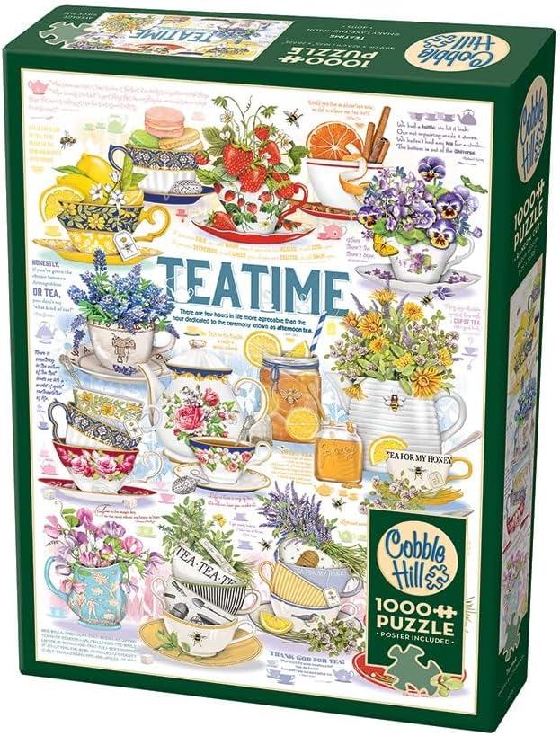 Teatime - 1000 Piece Jigsaw Puzzle (Cobble Hill)