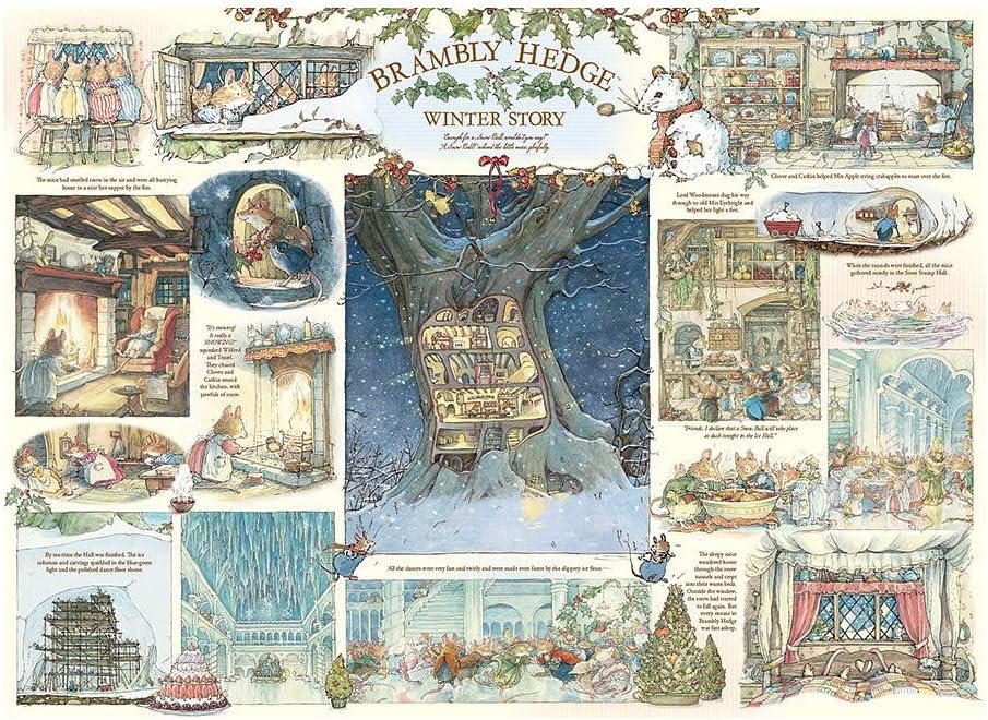 Brambly Hedge Winter Story 1000 Piece Jigsaw Puzzle by Jill Barklem (Cobble Hill)