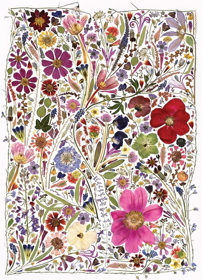 Flower Press: Spring - 1000 Piece Jigsaw Puzzle (Cobble Hill)