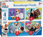 The Secret Life of Pets 2 - 4 in a Box Jigsaw Puzzles (Ravensburger)