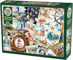 Seashore Sketchbook - 1000 Piece Jigsaw Puzzle (Cobble Hill)