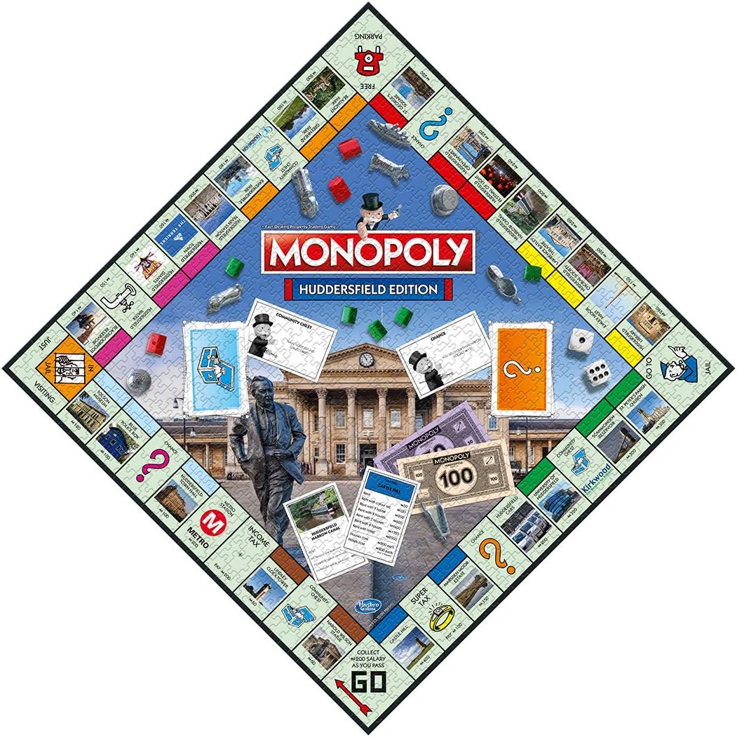 Huddersfield Monopoly – 1000 Piece Jigsaw Puzzle (Monopoly)