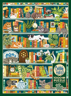 The Purrfect Bookshelf - 1000 Piece Jigsaw Puzzle (Cobble Hill)