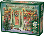 Christmas Flower Shop - 1000 Piece Jigsaw Puzzle (Cobble Hill)