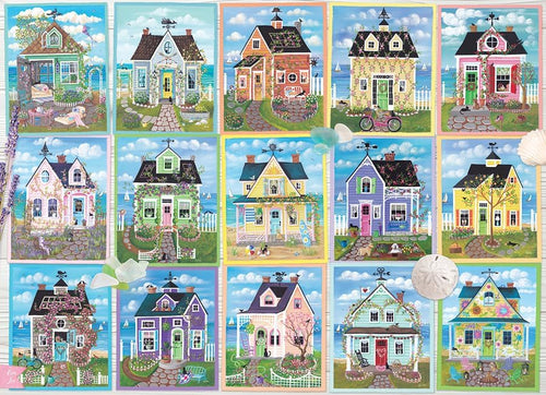 Seaside Cottages - 1000 Piece Jigsaw Puzzle (Cobble Hill)
