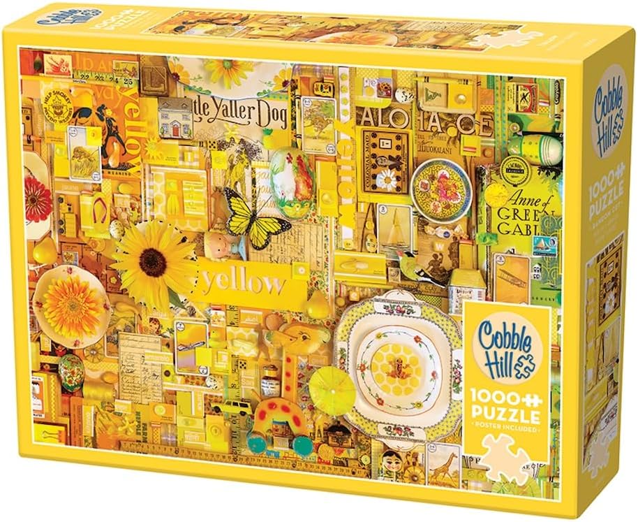 Yellow by Shelley Davies - 1000 Piece Jigsaw Puzzle (Cobble Hill)