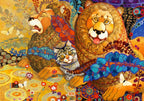Artwork: Leonine Tapestry by David Galchutt - 1000 Piece Jigsaw Puzzle (Bluebird)