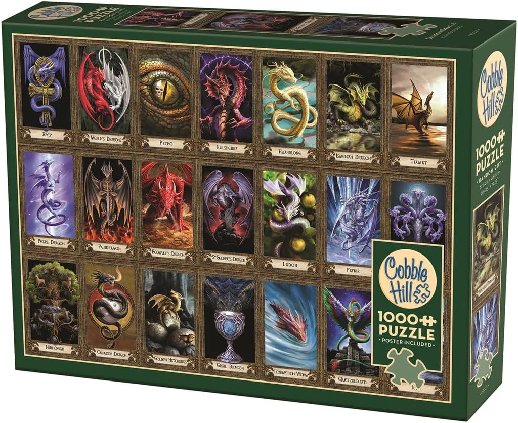 Dragon Oracle by Anne Stokes - 1000 Piece Jigsaw Puzzle (Cobble Hill)