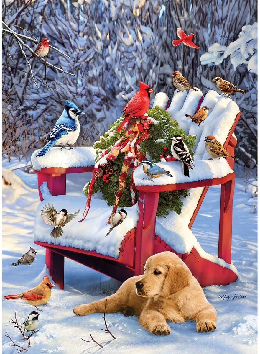 Warm Winter's Day - 1000 Piece Jigsaw Puzzle (Cobble Hill)