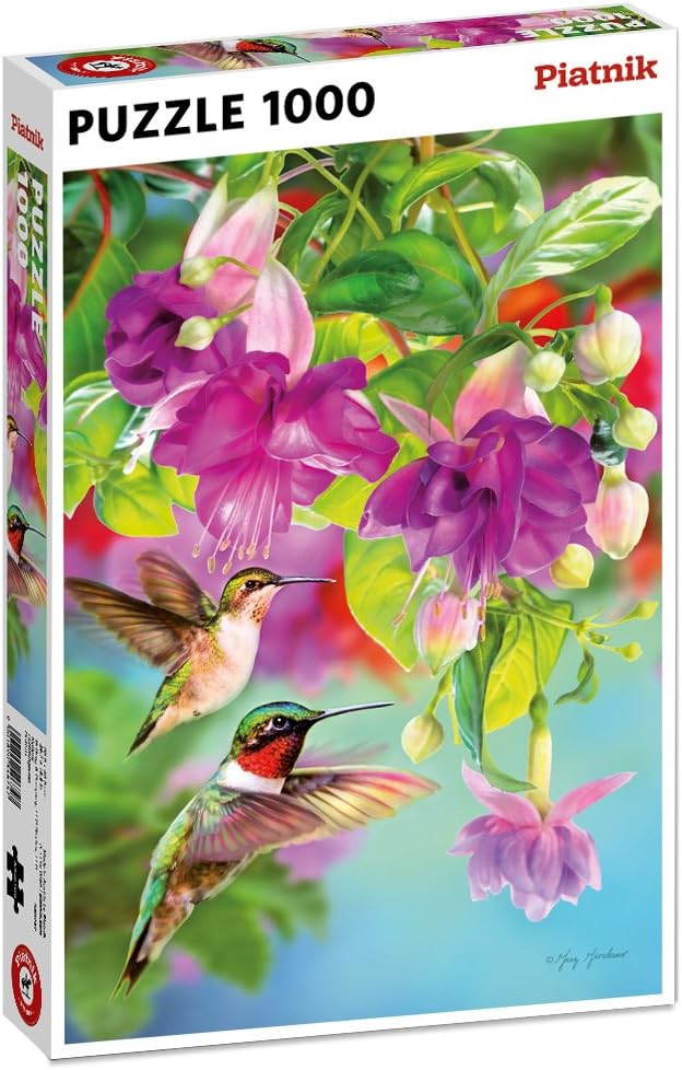 Humming Birds – 1000 Piece Jigsaw Puzzle (Piatnik)