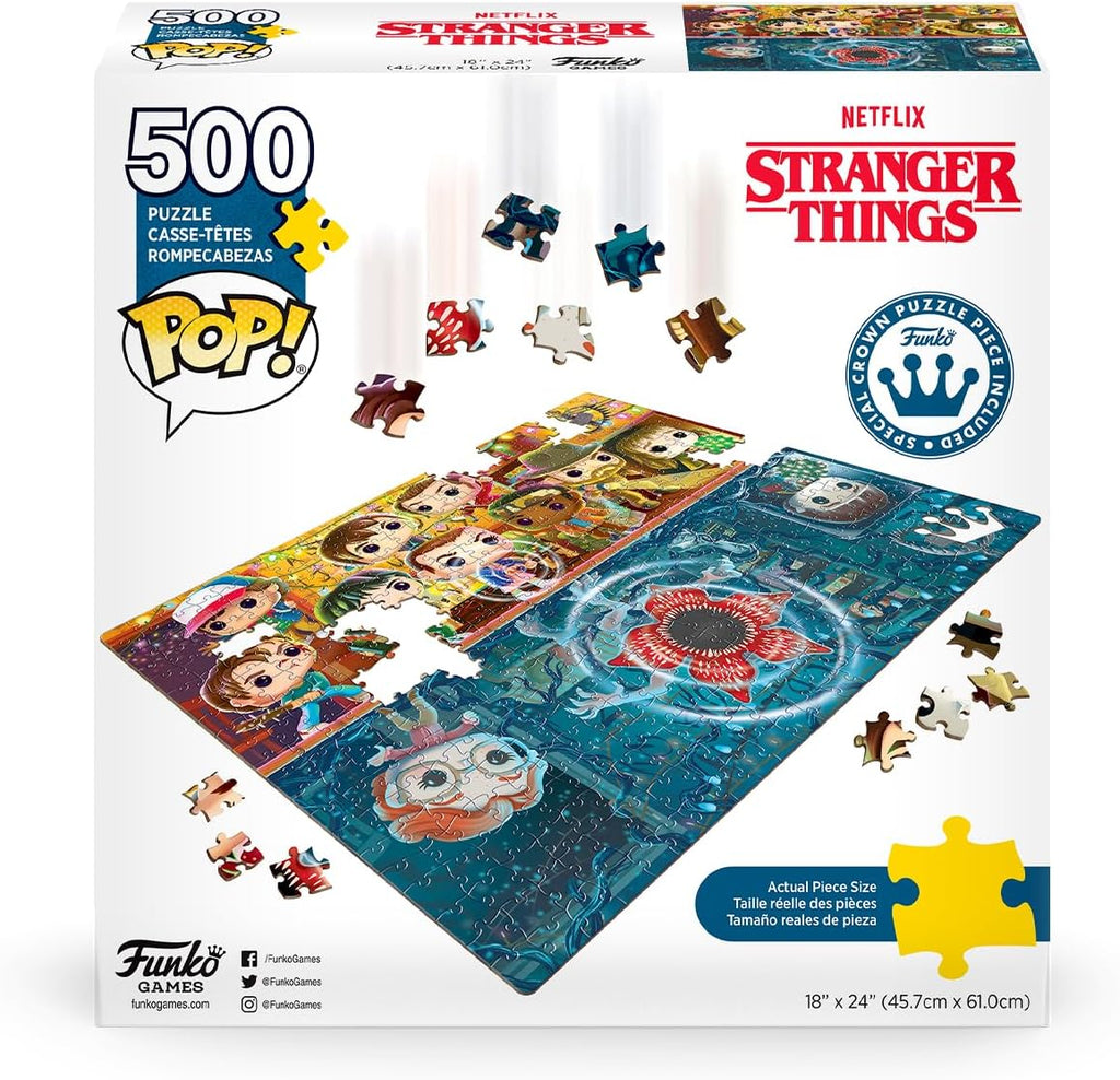 Upside Down – 500 Piece Jigsaw Puzzle (Funko POP! Puzzle)