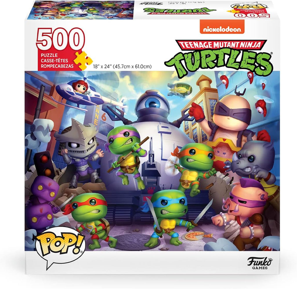 Teenage Mutant Ninja Turtles – 500 Piece Jigsaw Puzzle (Pop! Puzzles)
