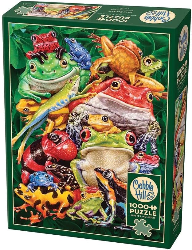 Frog Business - 1000 Piece Jigsaw Puzzle (Cobble Hill)