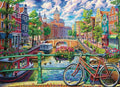 Amsterdam Canal - 1000 Piece Jigsaw Puzzle (Cobble Hill)
