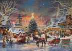 The Christmas Festival by Thomas Kinkade – 1000 Piece Jigsaw Puzzle (Gibsons)