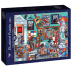 Box, turned right: Art Gallery "Cats and Dogs" - 300 Piece Jigsaw Puzzle (Bluebird)