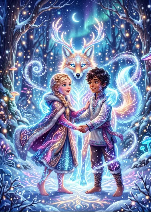 Winter Dreams - 300 Piece Jigsaw Puzzle (Bluebird) - Completed Puzzle