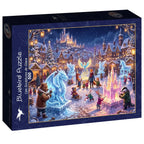 Box, turned right: Ice Sculptures - 500 Piece Jigsaw Puzzle (Bluebird)