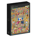 Box, turned right: Quilt - 1000 Piece Jigsaw Puzzle (Grafika)