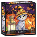Box, turned right: Halloween Party - 1000 Piece Jigsaw Puzzle (Grafika)